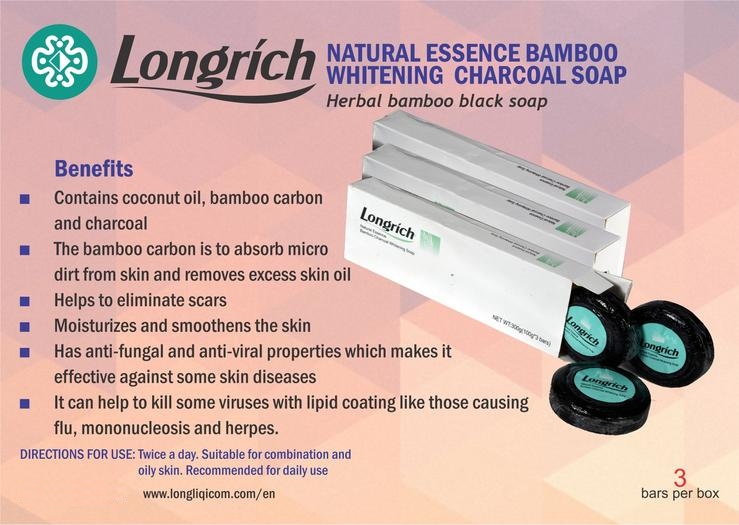 Longrich Bamboo Charcoal Soap ACCERON